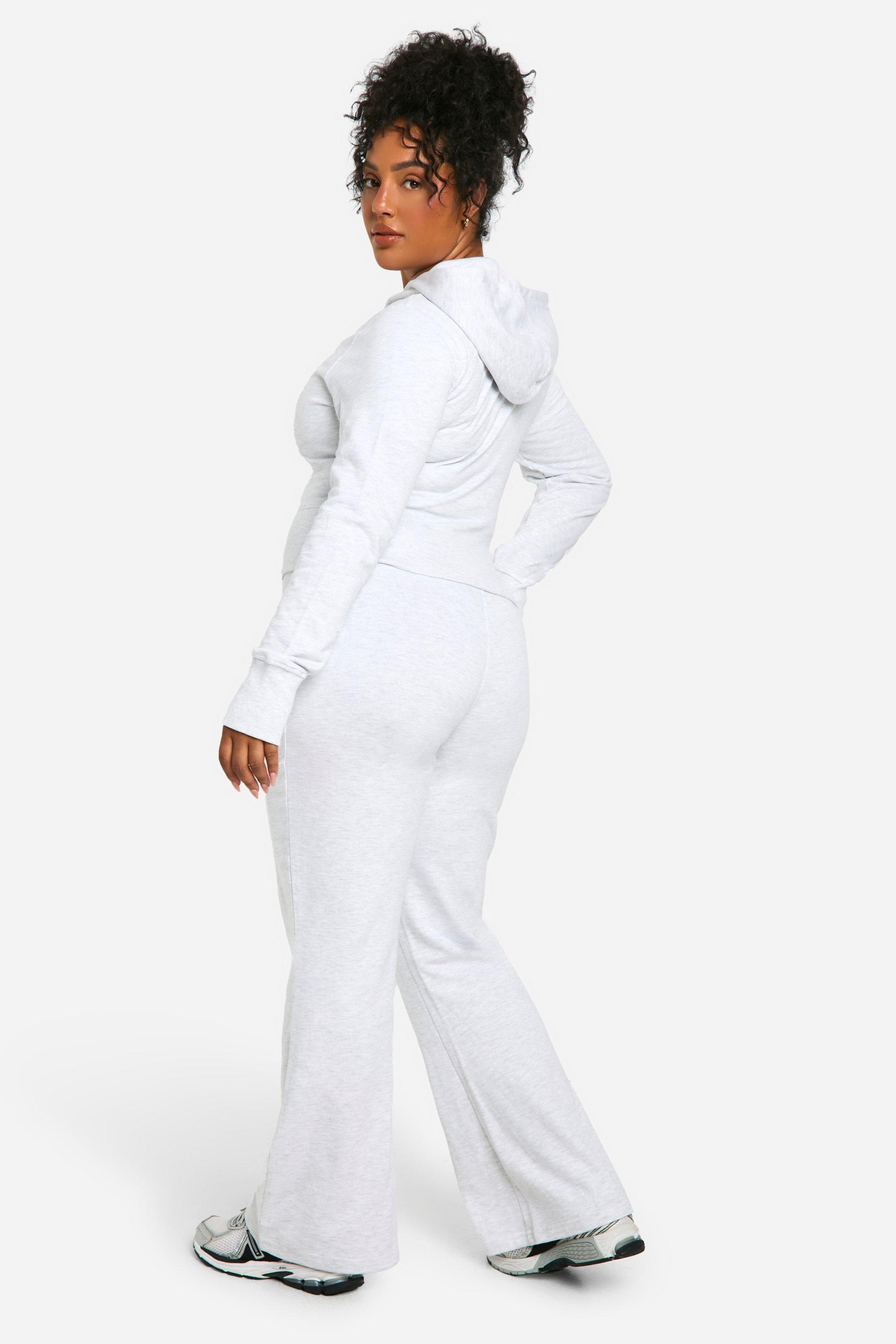 Plus Fitted Hoodie And Yoga Pant 3 Piece Tracksuit